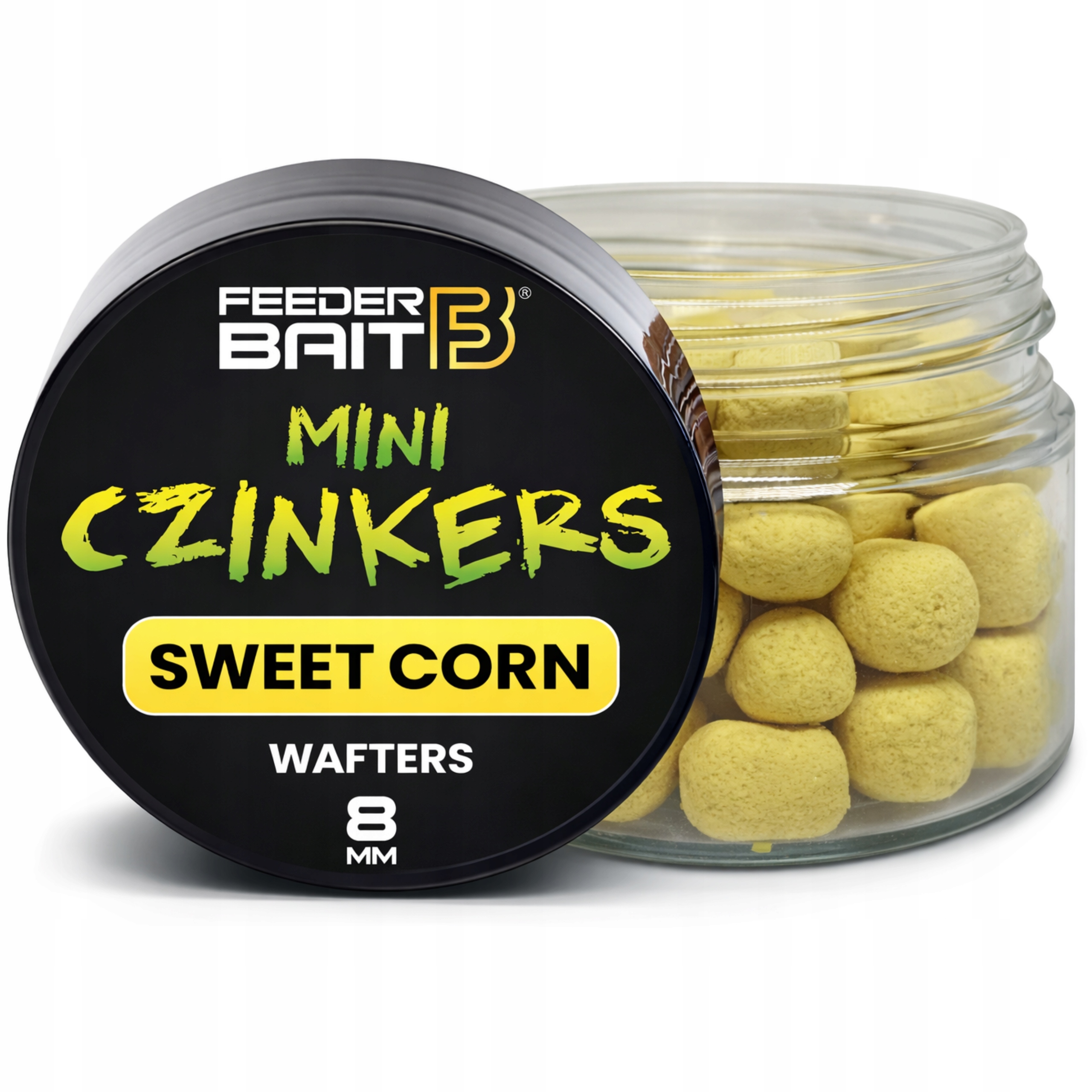 Feeder Bait Mini Czinkers Wafters 8mm Sweet Corn Method Feeder