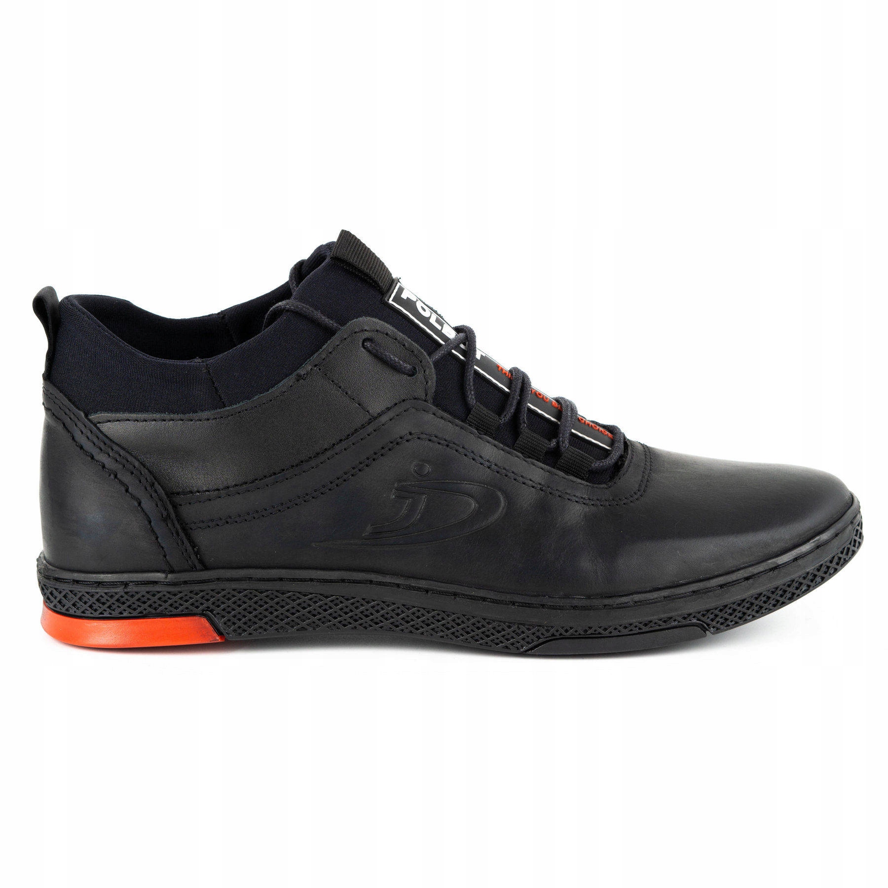

Buty Męskie Zimowe Skóra K27F Czarny 46