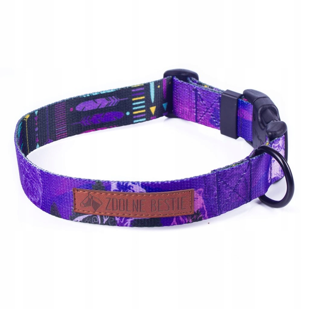 

Obroża dla psa obroża dla małego psa S/2cm fiolet