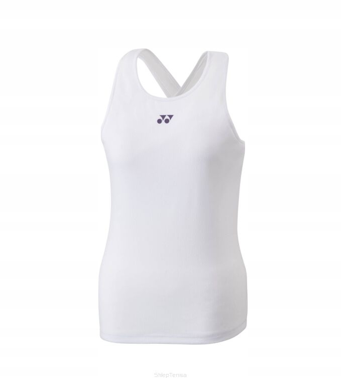 Top tenisowy Yonex Wimbledon Tank biały r.M