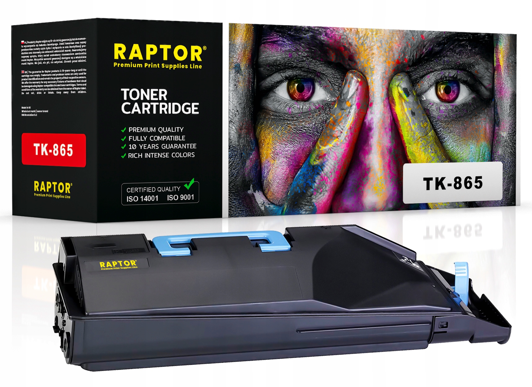 Toner Pro Kyocera TK-865 TASKalfa 250ci 300ci XL