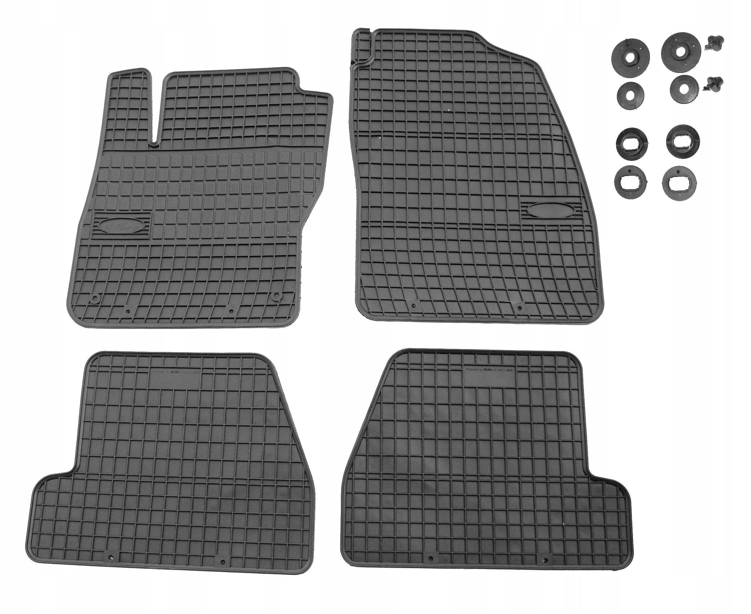 Коврики Фрогум резиновые 308 4 el.