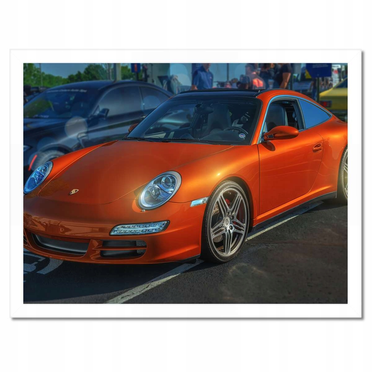 Plakáty v rámu 40x30 Porsche 997 Carrera