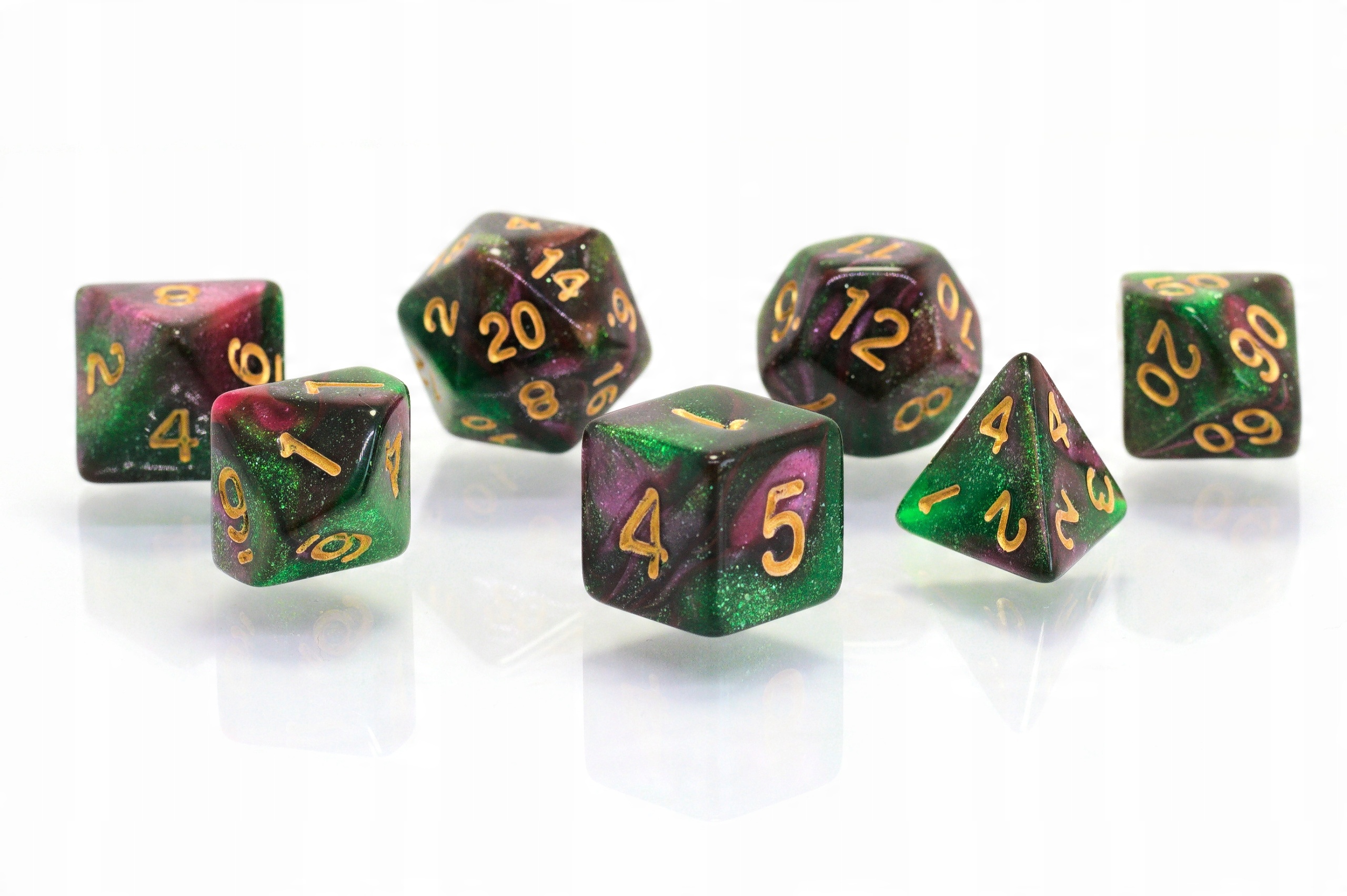 

Toksyczna Galaktyka Zestaw 7 Kości Kostek Rpg