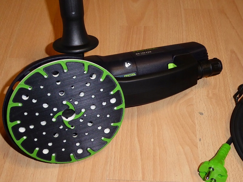 Szlifierka Festool ROTEX RO 150 FEQ Maksymalna prędkość obrotowa 550 RPM