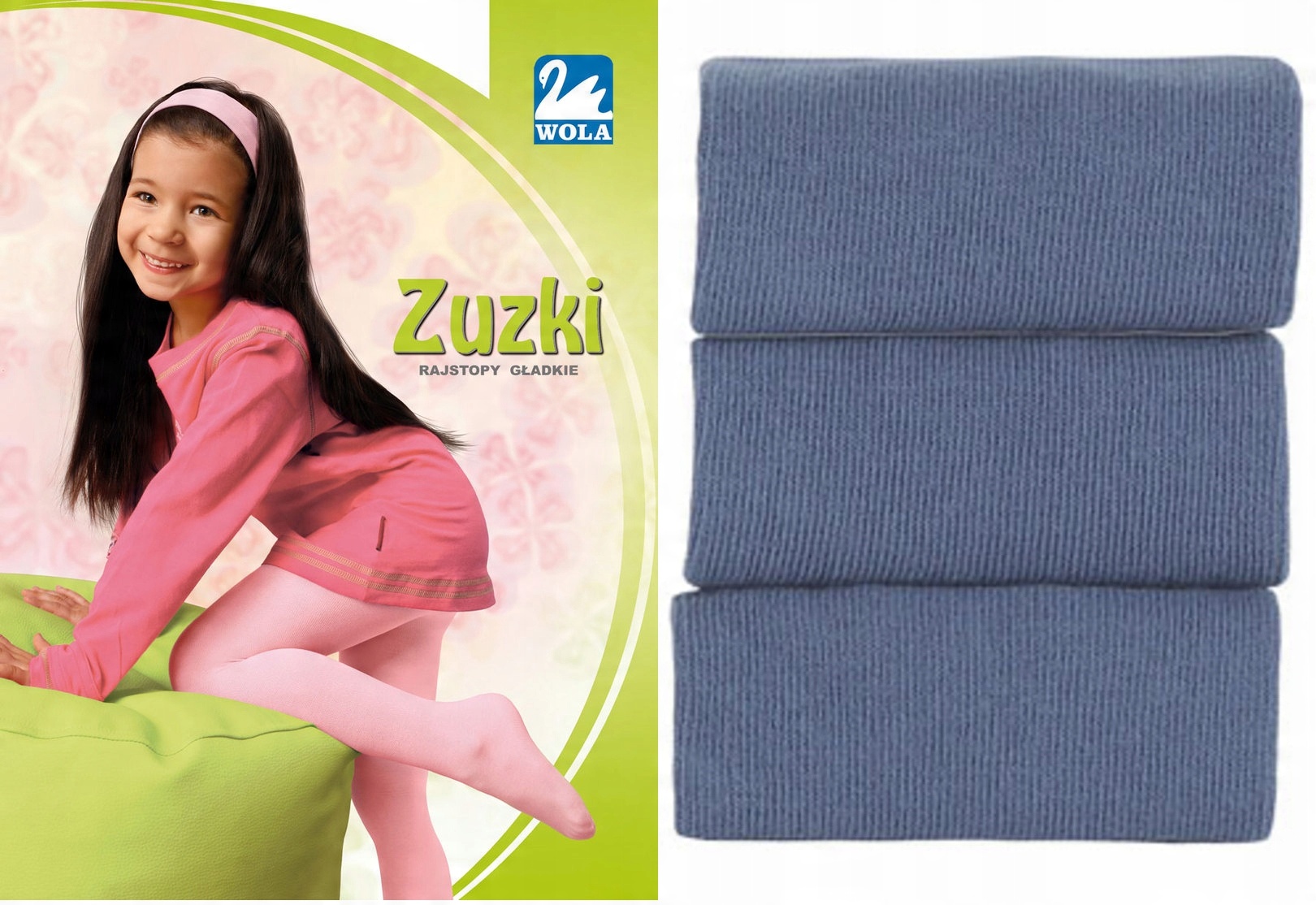 

Wola rajstopy Zuzki cienka bawełna Jeans 92-98