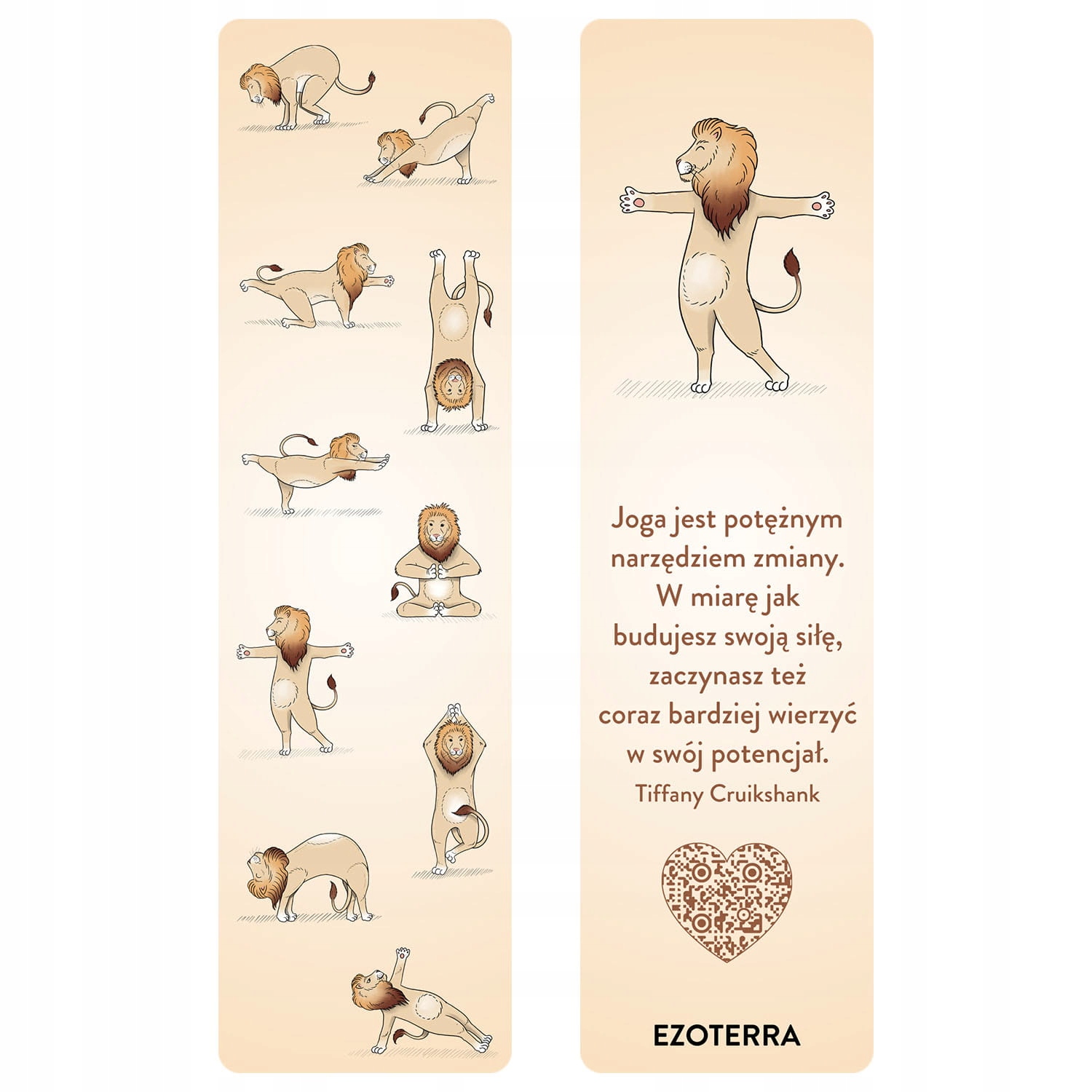 Zakładka do książki | Lew | duchowa stabilność