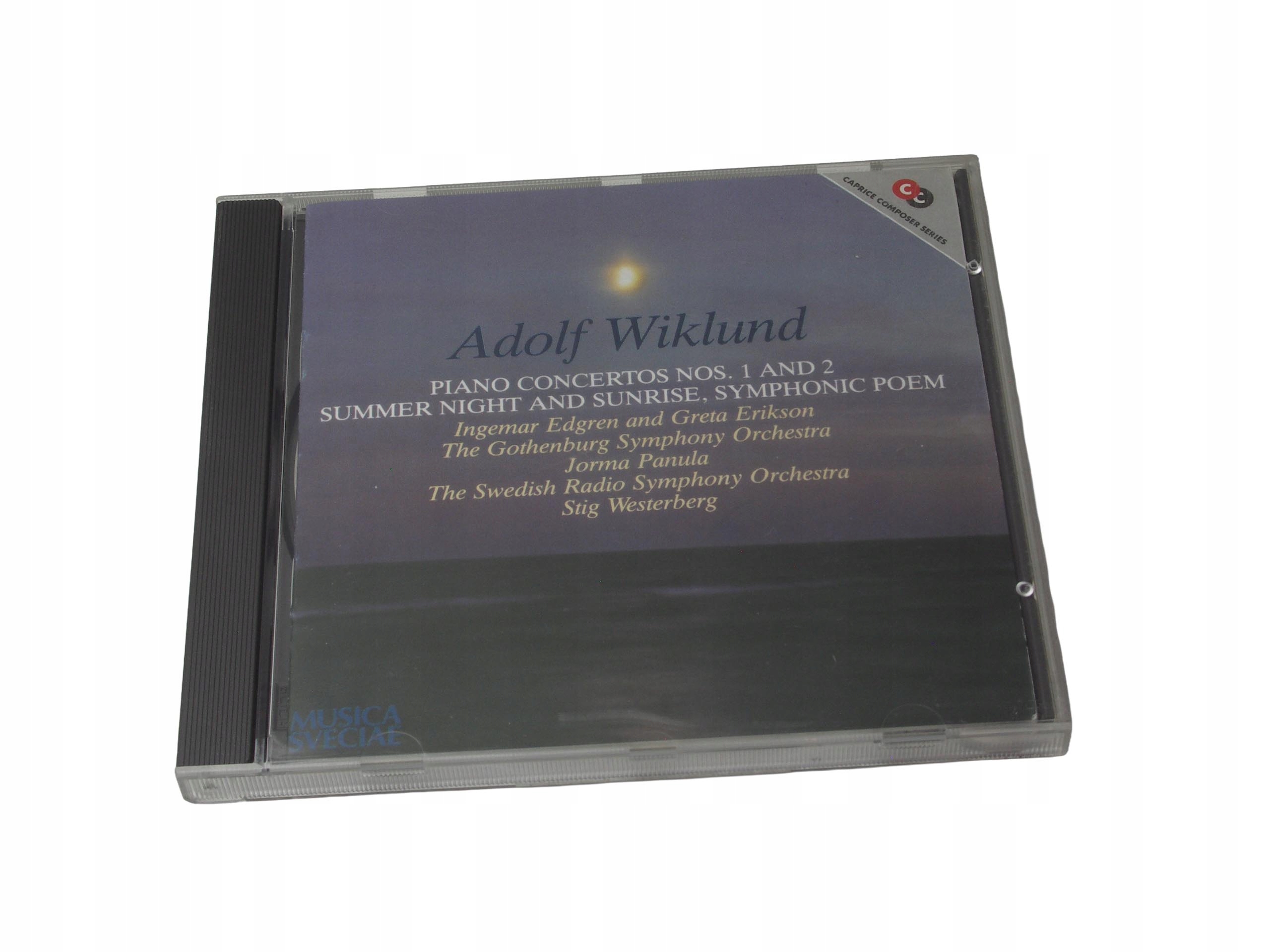 PIANO CONCERTOS NOS 1 AND 2 / SUMMER NIGHT AND SUNRISE ADOLF WIKLUND CD ...