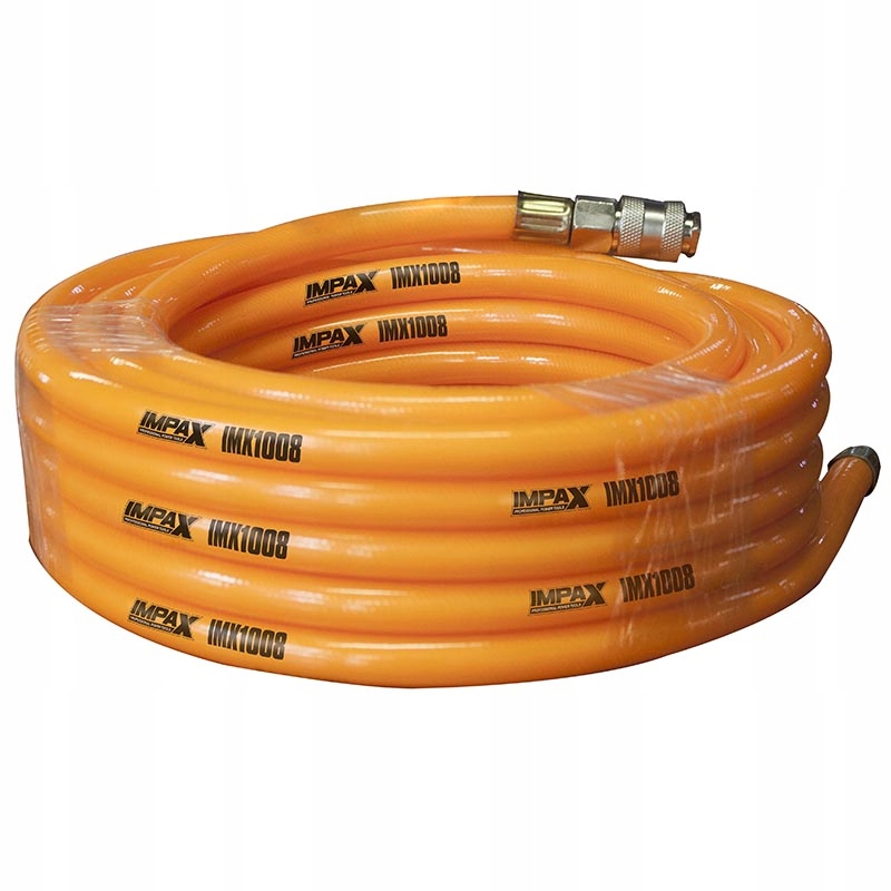 Przewód ciśnieniowy Pcv Impax IMX1010 prosty, pomarańczowy, 15 mm x 10m