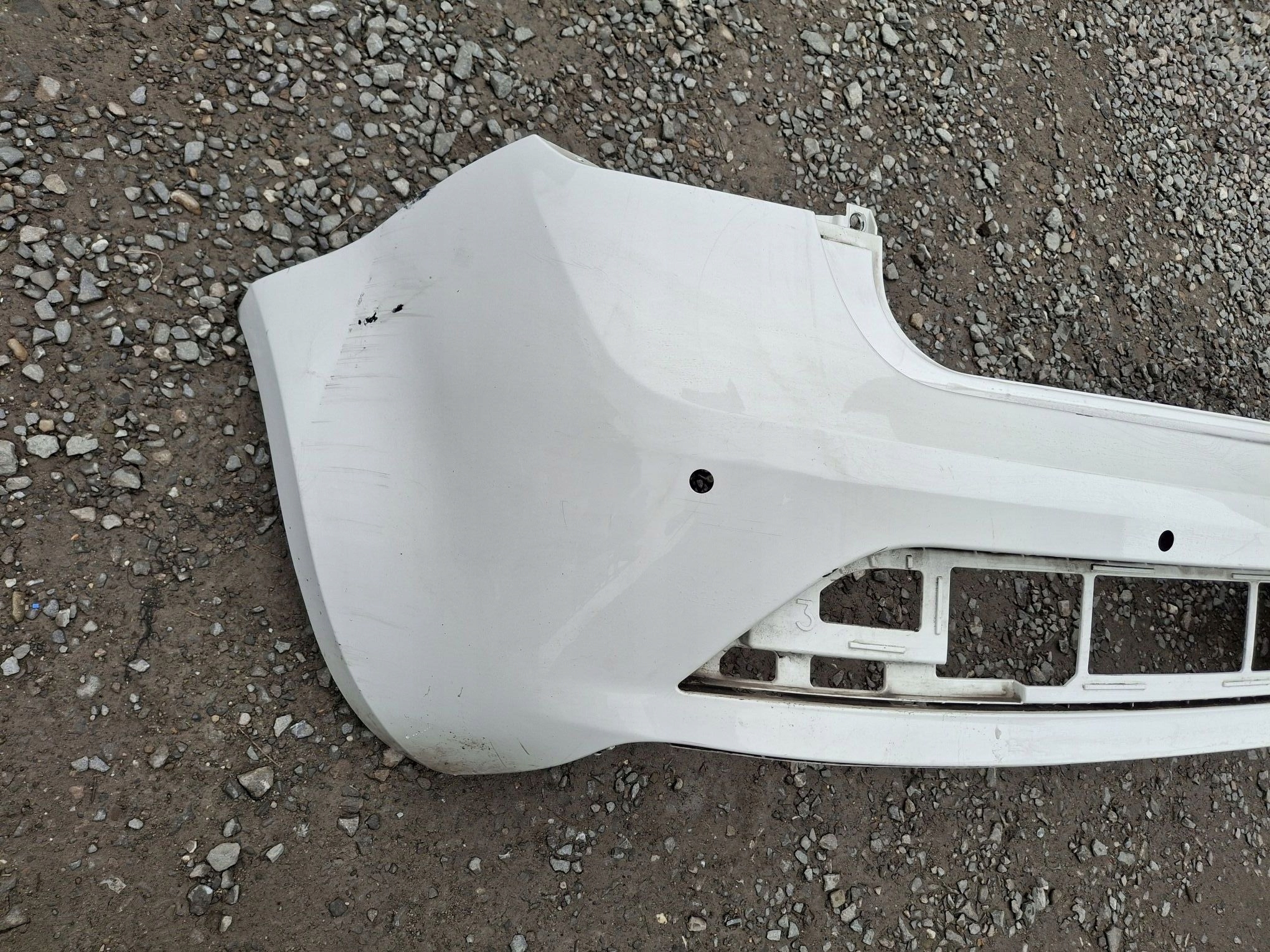 bumper rear SEAT IBIZA FR 3 door 2008->