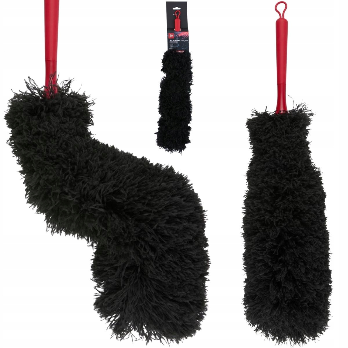 Szczotka Do Mycia Czyszczenia Felg Kół Samochodu Auta z Mikrofibrą 52cm