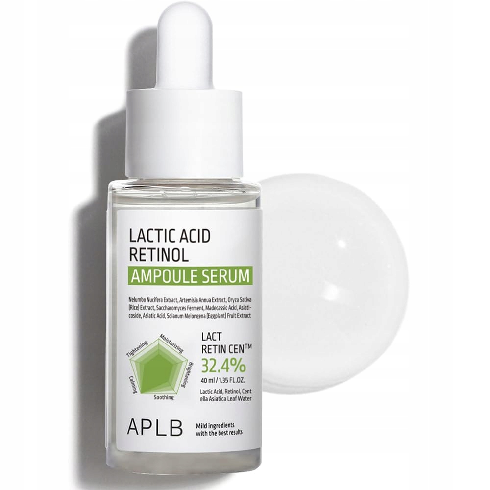 Aplb Lactic Acid Retinol Ampoule Serum 40 ml