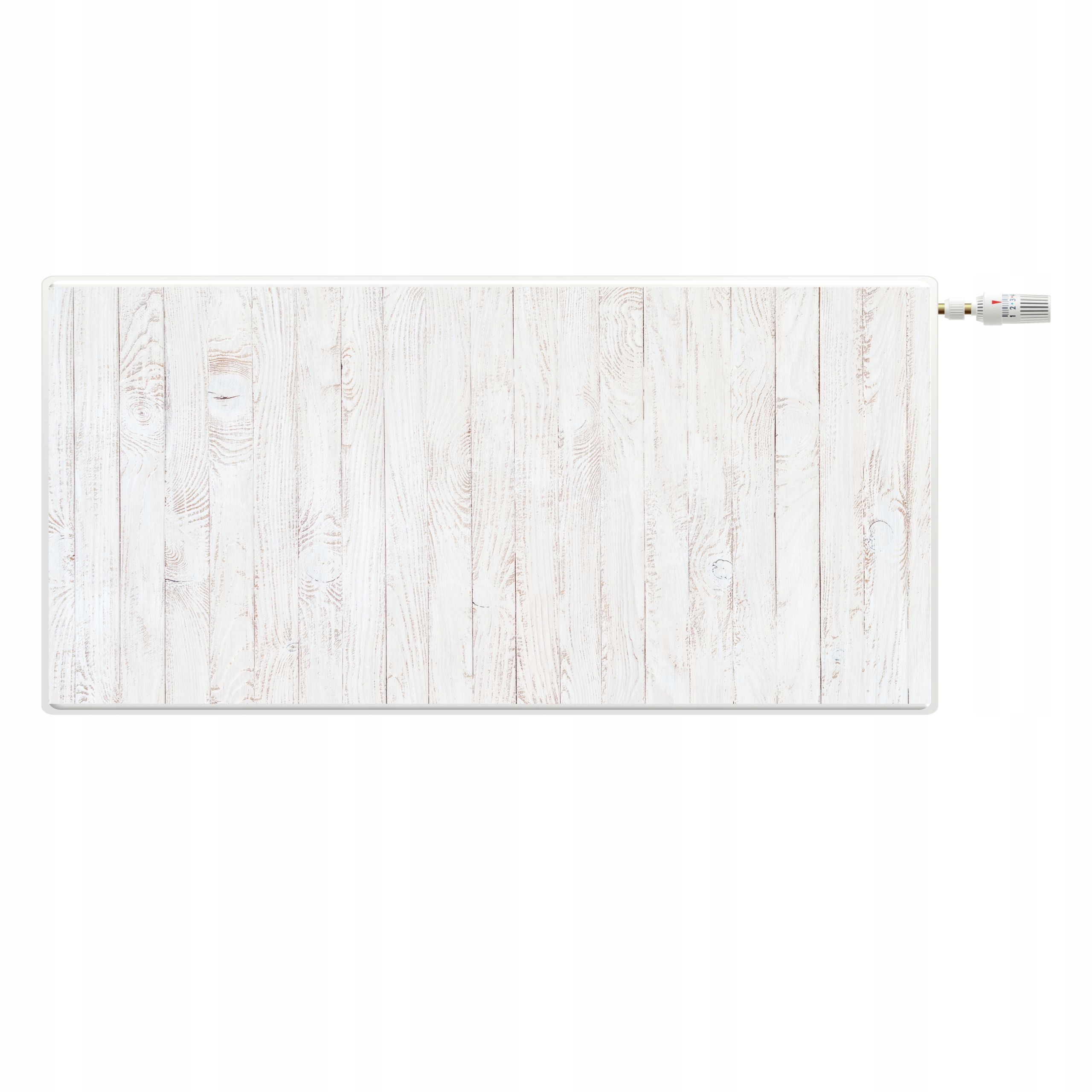 Magnetická krytka radiátoru Bílé Rustikální desky Maskovačka Podložka 60x120