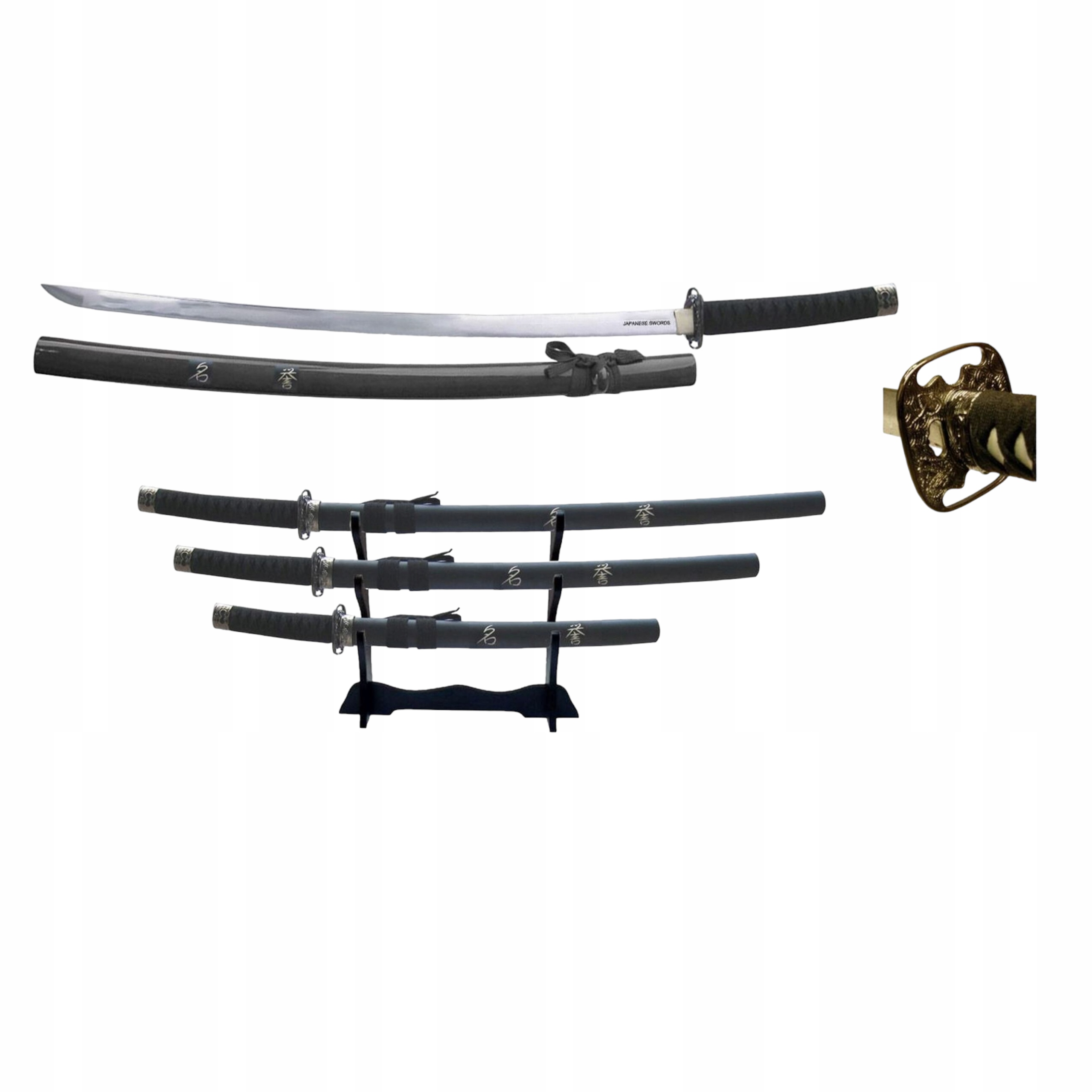 Sada Katan S Pochvou A Stojanem Honor Samuraja TL492-395CA-3PCS Stylový