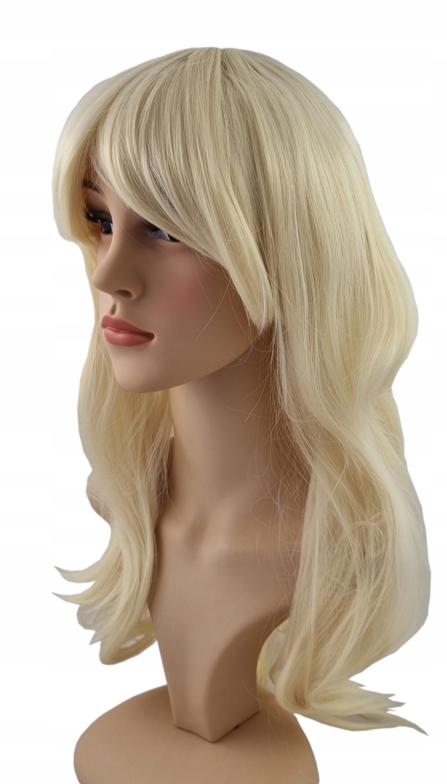 

Cosplay Peruka 70 CM Długa Anime Manga Jasny Blond