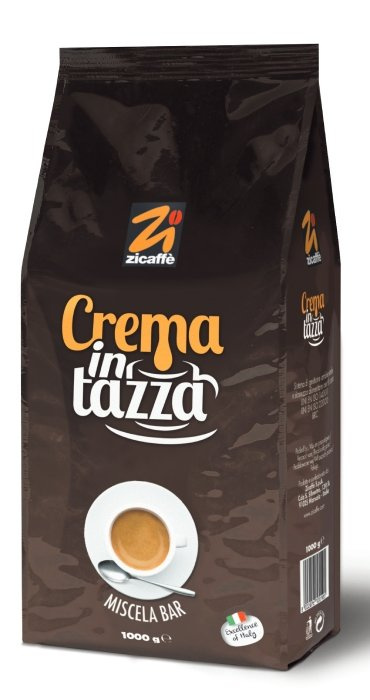 Levně Káva zrnková Zicaffe Crema in Tazza 1 kg