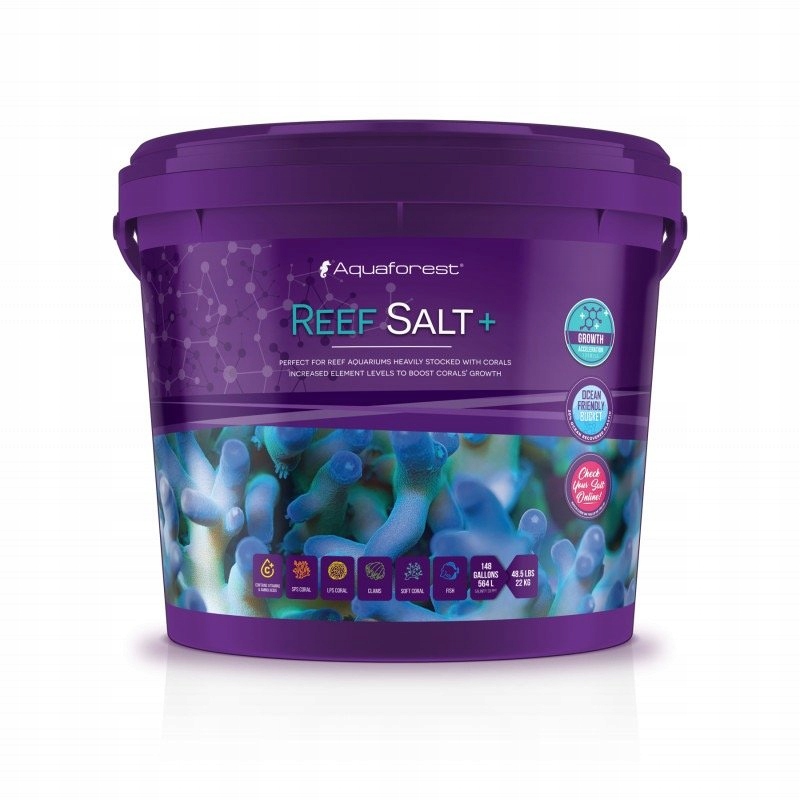 Mořská Sůl Do Akvária Aquaforest Reef Salt+ 22 Kg Obohacená O Minerály