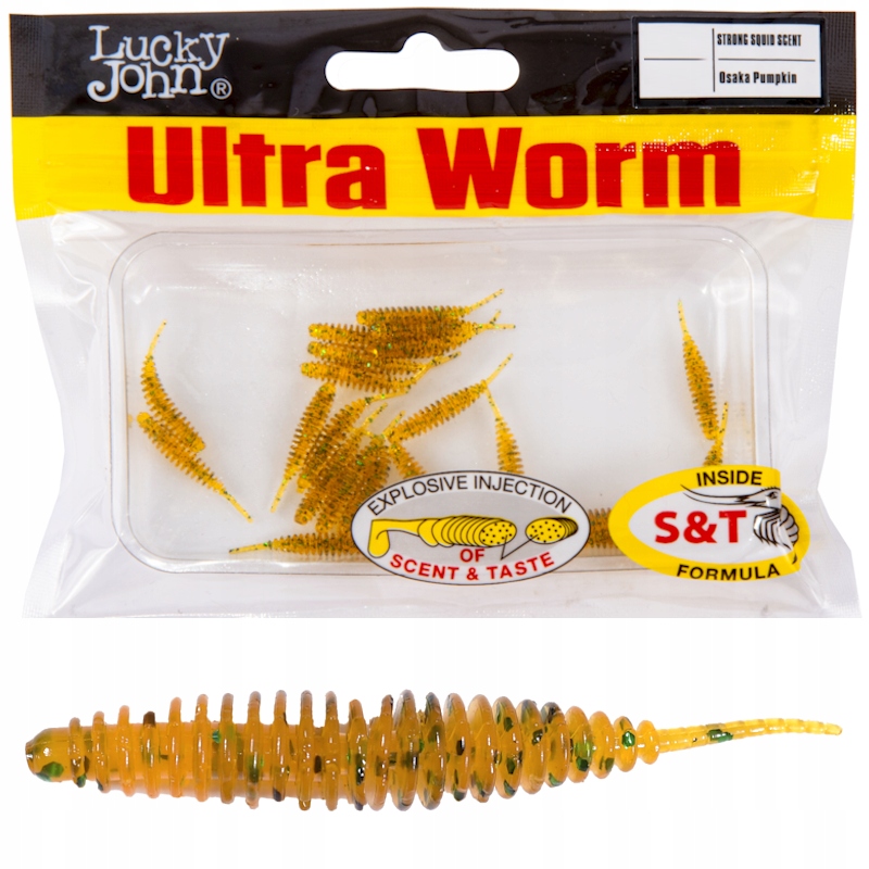Lucky John Ultra Worm Tanta 2" 9 Szt Ultra Light Spinning 5cm
