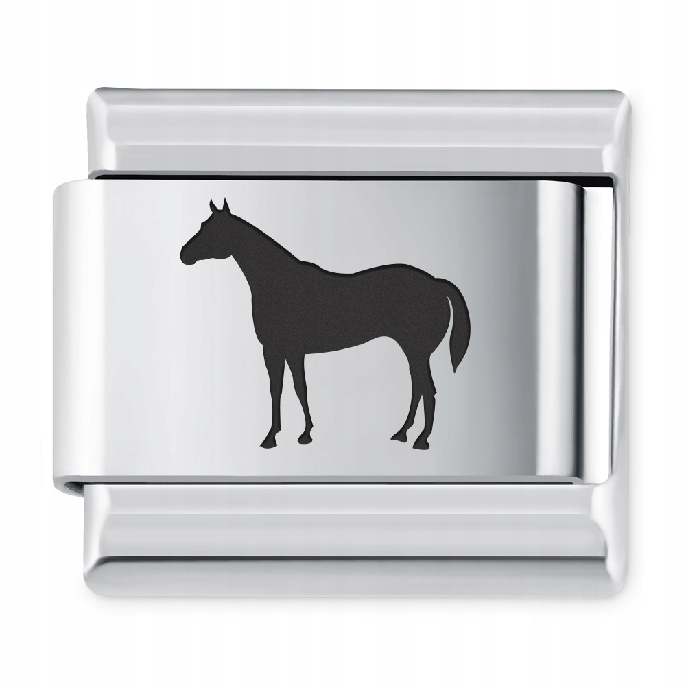 

Italian Charms Symbole Zwierzęta Koń Grawer