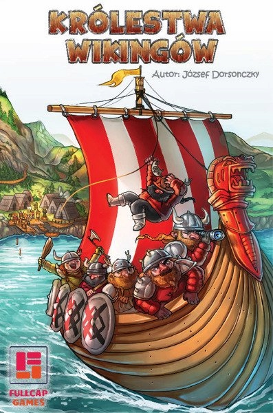 Królestwa Wikingów - Fullcap Games Stan opakowania oryginalne