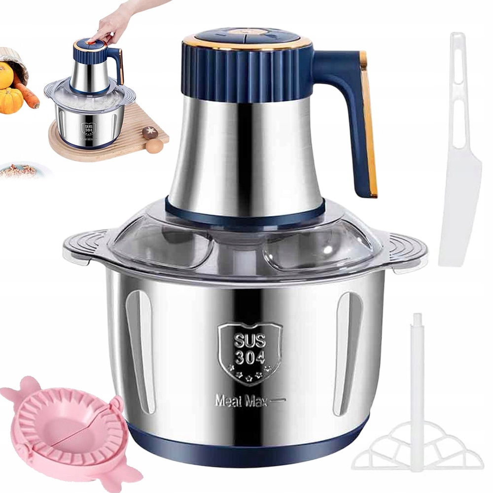Multifunkční Kuchyňský Sekáček Na Maso Ovoce A Zeleniny 5L 500W