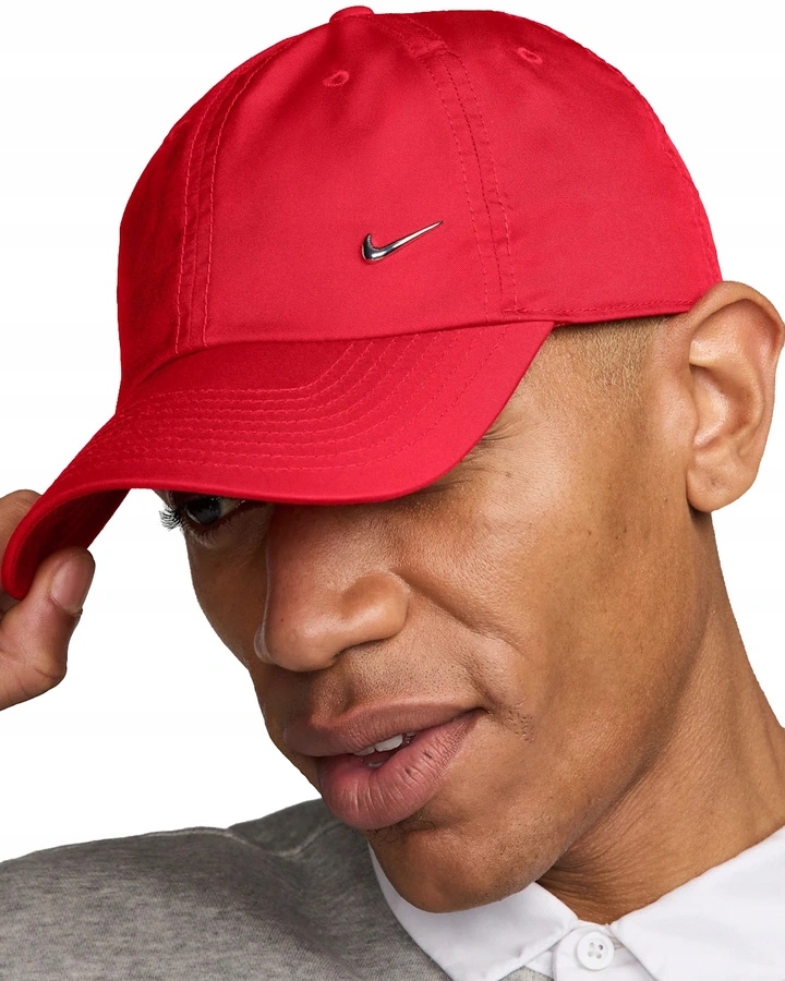 Czapka z daszkiem Nike Dri-FIT Club Czerwona M/L