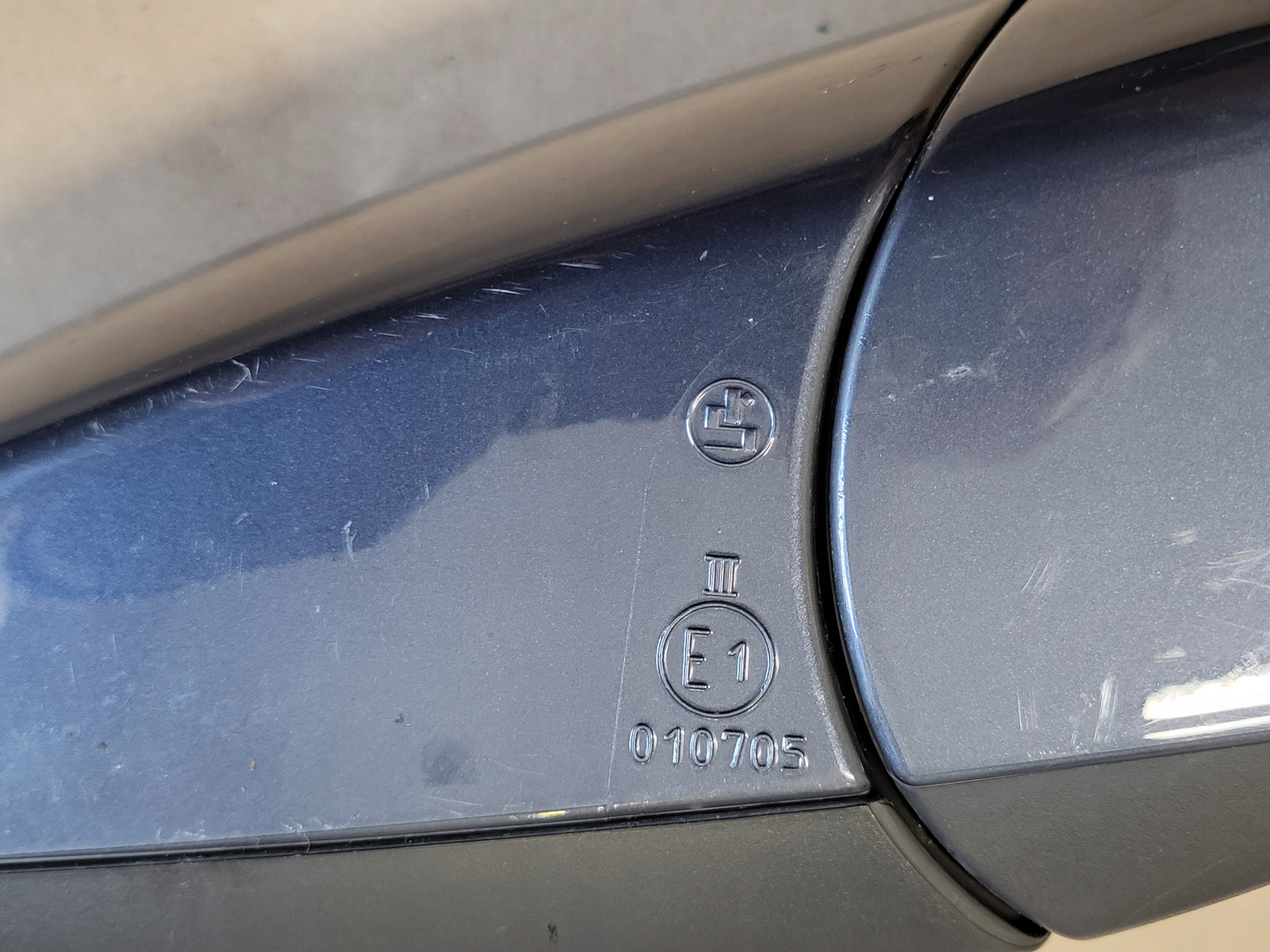 mirror exterior complete right 5 PIN OPEL SIGNUM VECTRA C OE EU