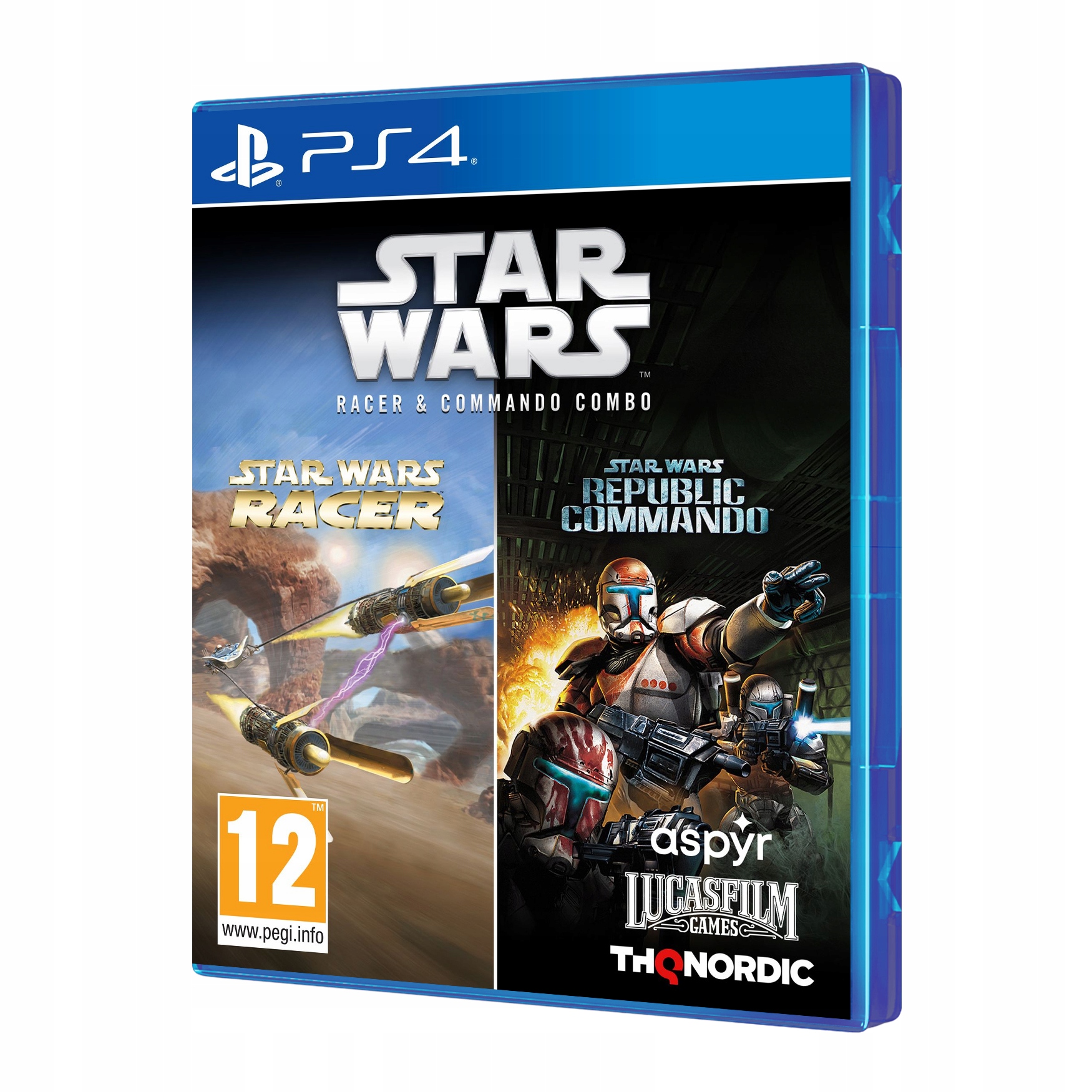 Star Wars Racer & Commando Combo Nowa PS4