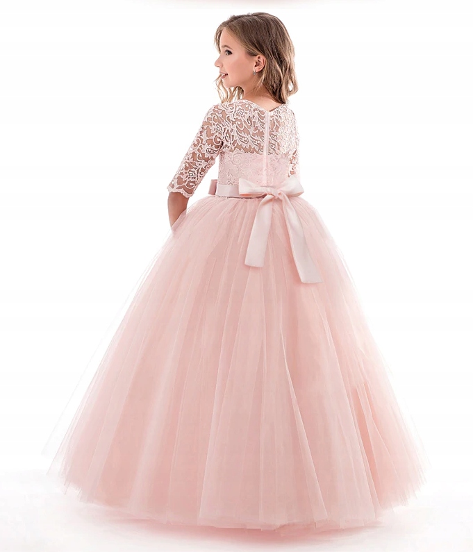 sukienka WIZYTOWA NA WESELE KOMUNIA KORONKA 164 Marka Inna marka