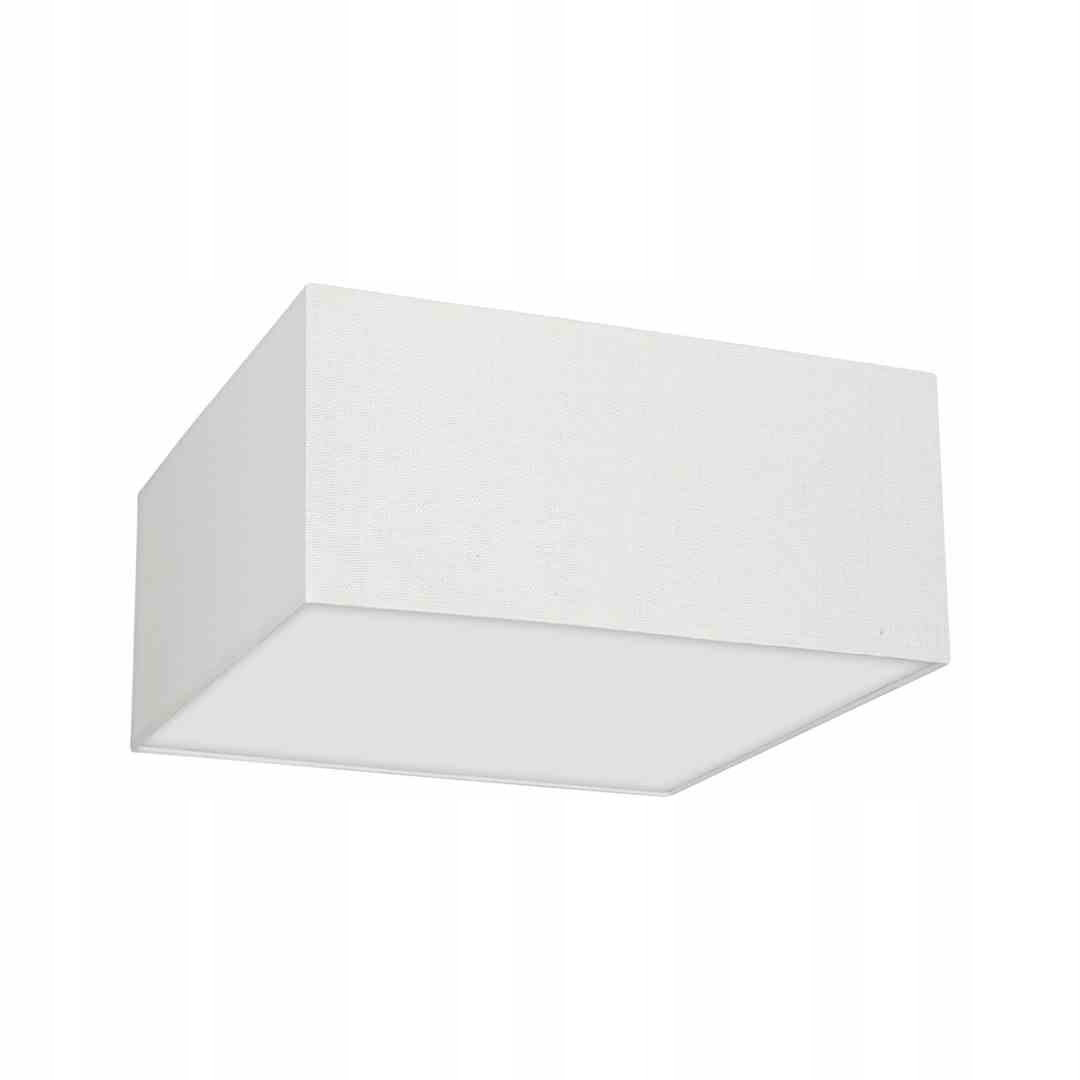 Stropná lampa Albion Biela Bavlna 2xE27