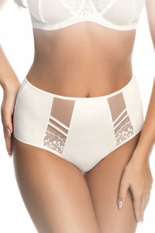 Kalhotky brazilské kalhotky pohodlné Gorsenia Paradise 498 Ecru M