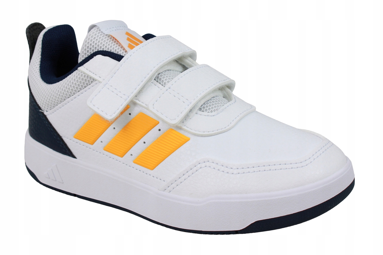 Adidas Tensaur Sport KJ9770 Buty Trampki Dziecięce Na Rzepy Białe