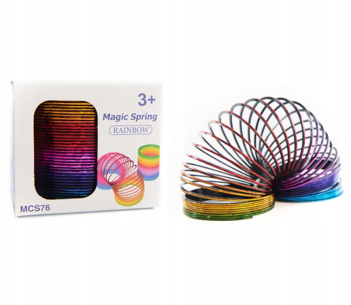 

Kolorowa Sprężyna Magiczna 7CM Magic Spring