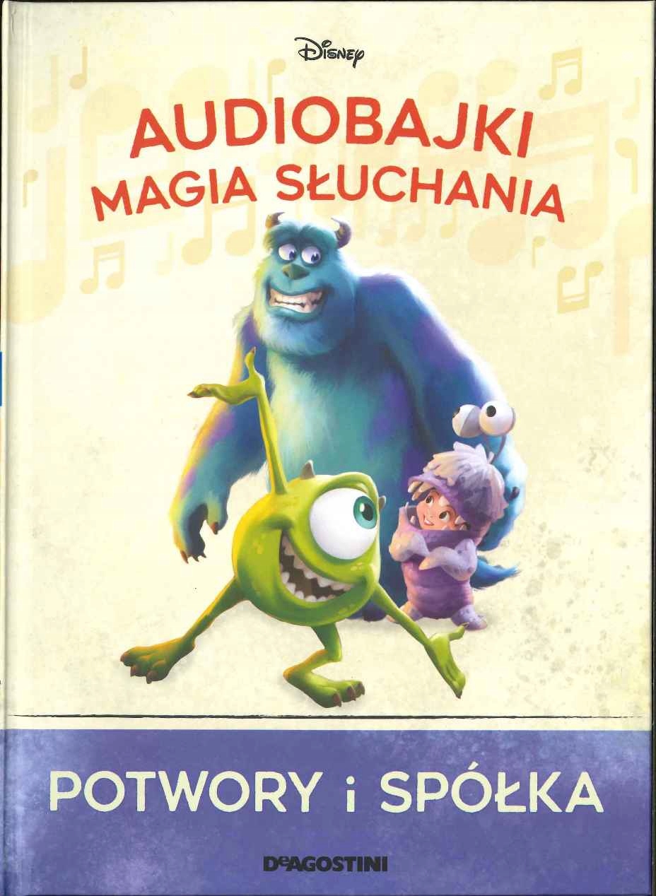 Kolekcja Audiobajki Disneya nr 31 Potwory I Spółka
