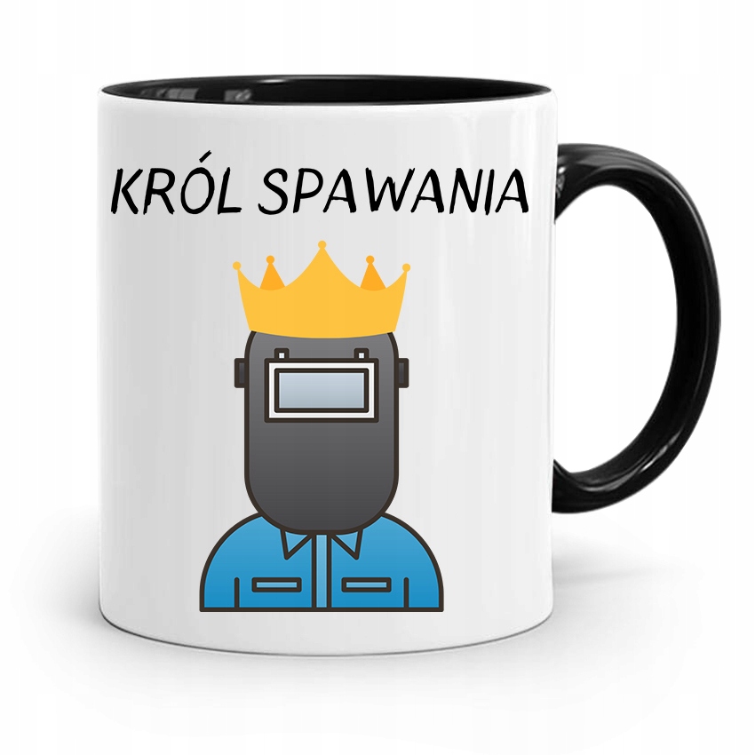

Kubek Czarny Dla Spawacza Król Spawania