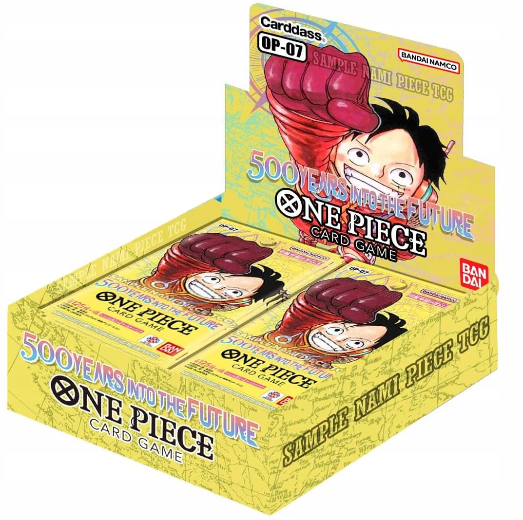 ONE PIECE CARD GAME OP-06 OP-07 セット One Piece Booster Box Op06 - Niska cena na Allegro