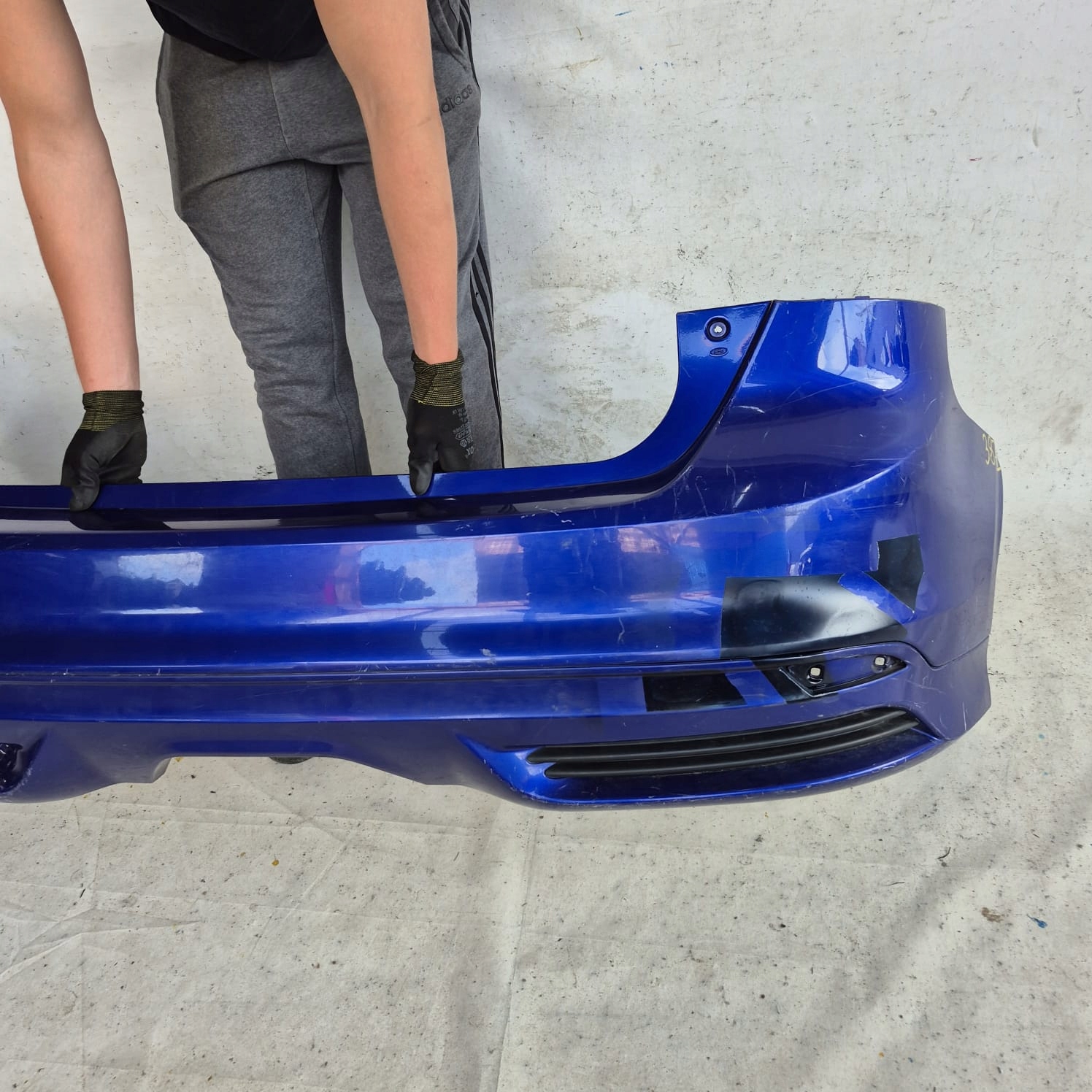 FORD FOCUS MK3 ST HB 11- bumper rear part rear