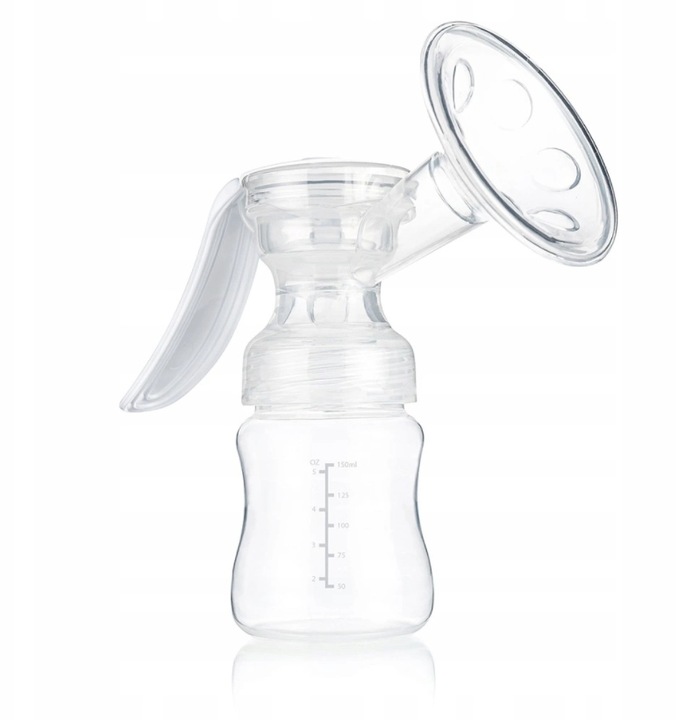 AKUKU LAKTATOR RĘCZNY ODCIĄGACZ POKARMU MLEKA Z BUTELKĄ BUTELKA 150ml A0306 Marka Akuku