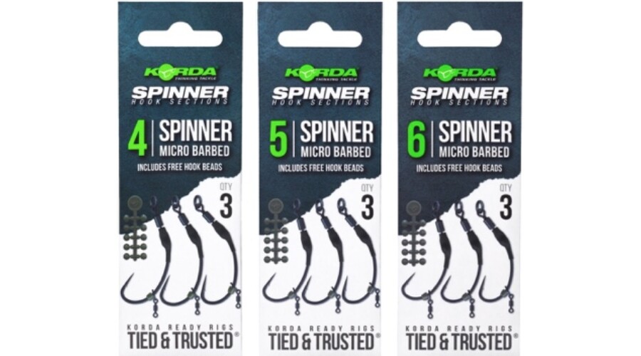 Korda Haczyki karpiowe Spinner Hook Sections Spinner nr 6