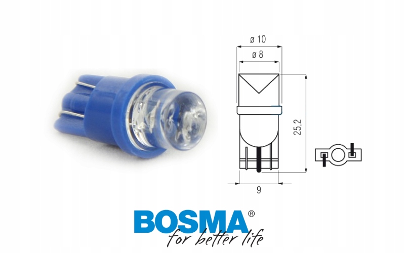 

Bosma W5W 5 W LED3585 2 szt.