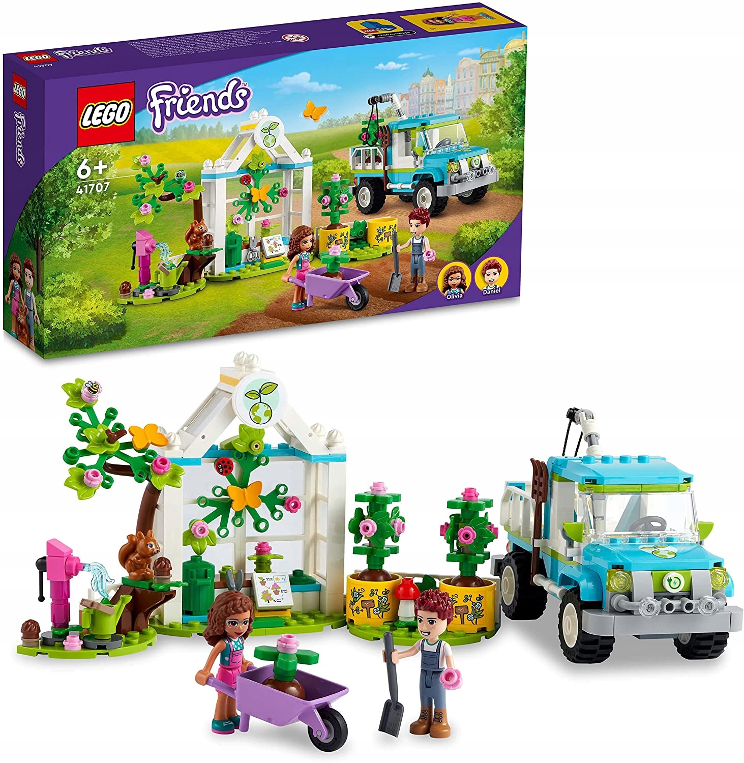 

Lego Friends Furgonetka do sadzenia drzew 41707