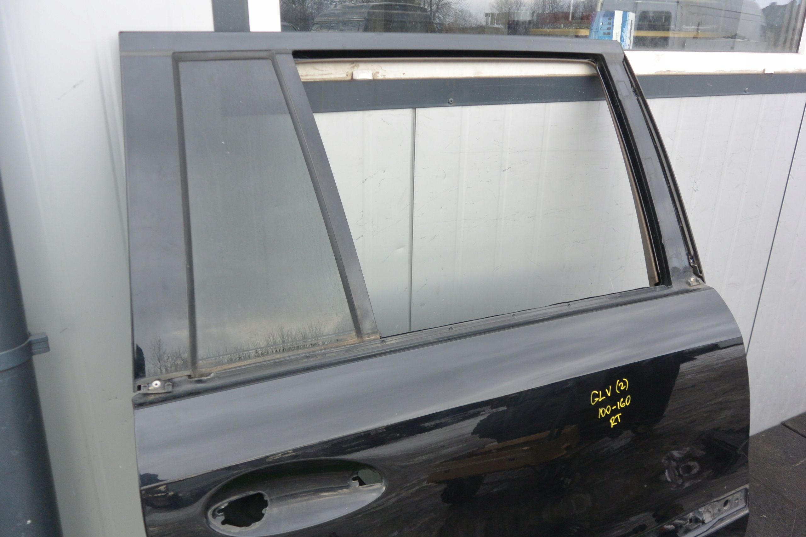Tür rechts heck MERCEDES GL X164 schwarze C197