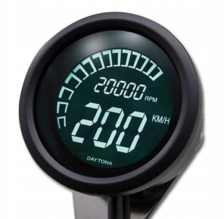 361-525 - Лічильник годин тахометр + спідометр мото