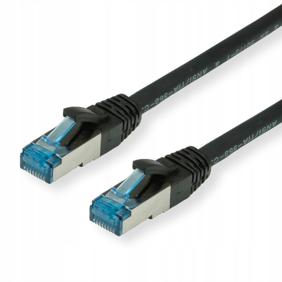 

Kabel sieciowy Lan S/ftp Kat. 6a skrętka RJ45 2 m
