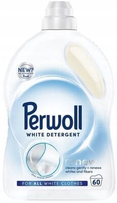 Perwoll tekutý prací prostředek White na bílé prádlo, bez vyblednutí, 60P, 3L