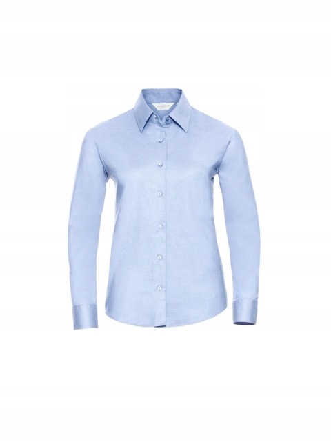 Dámská košile Russell Oxford s dlouhým rukávem Oxford Blue Xs