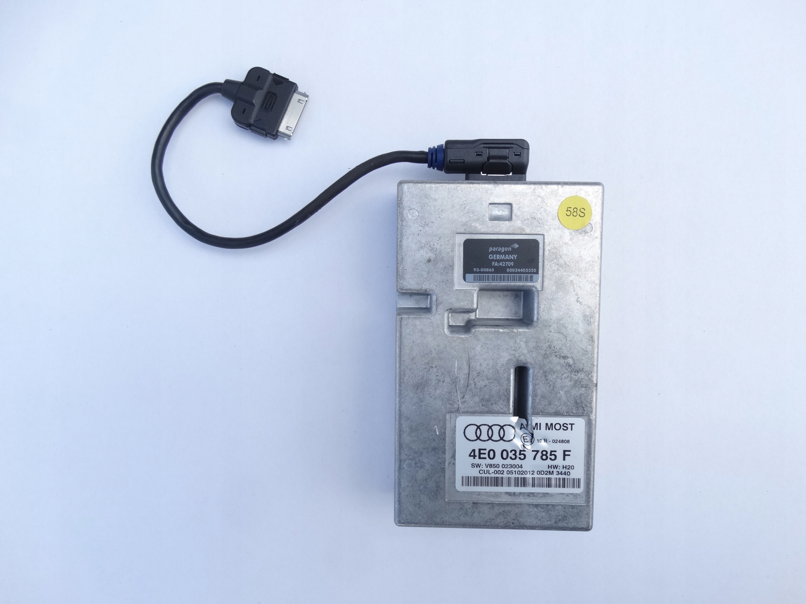 modul Bedienteil INTERFACE AMI AUDI A4 B8 A5 8T A6 C6 4E0035785F Original