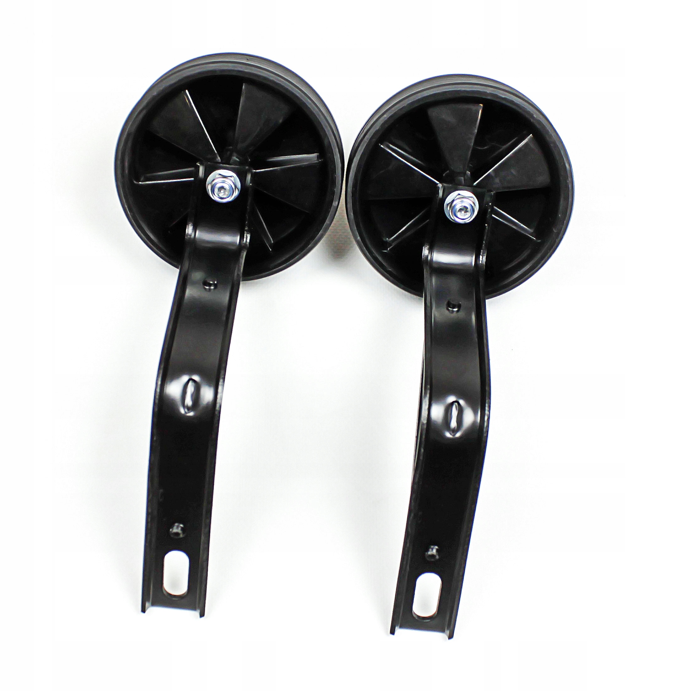 Kółka Boczne do roweru 16 cali wzmacniane czarne Rozmiar 16