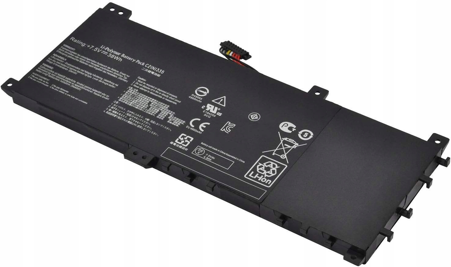 Baterie pro notebook Asus VivoBook S451 S451LA S451LB S451LN V451, 7.5V 38Wh