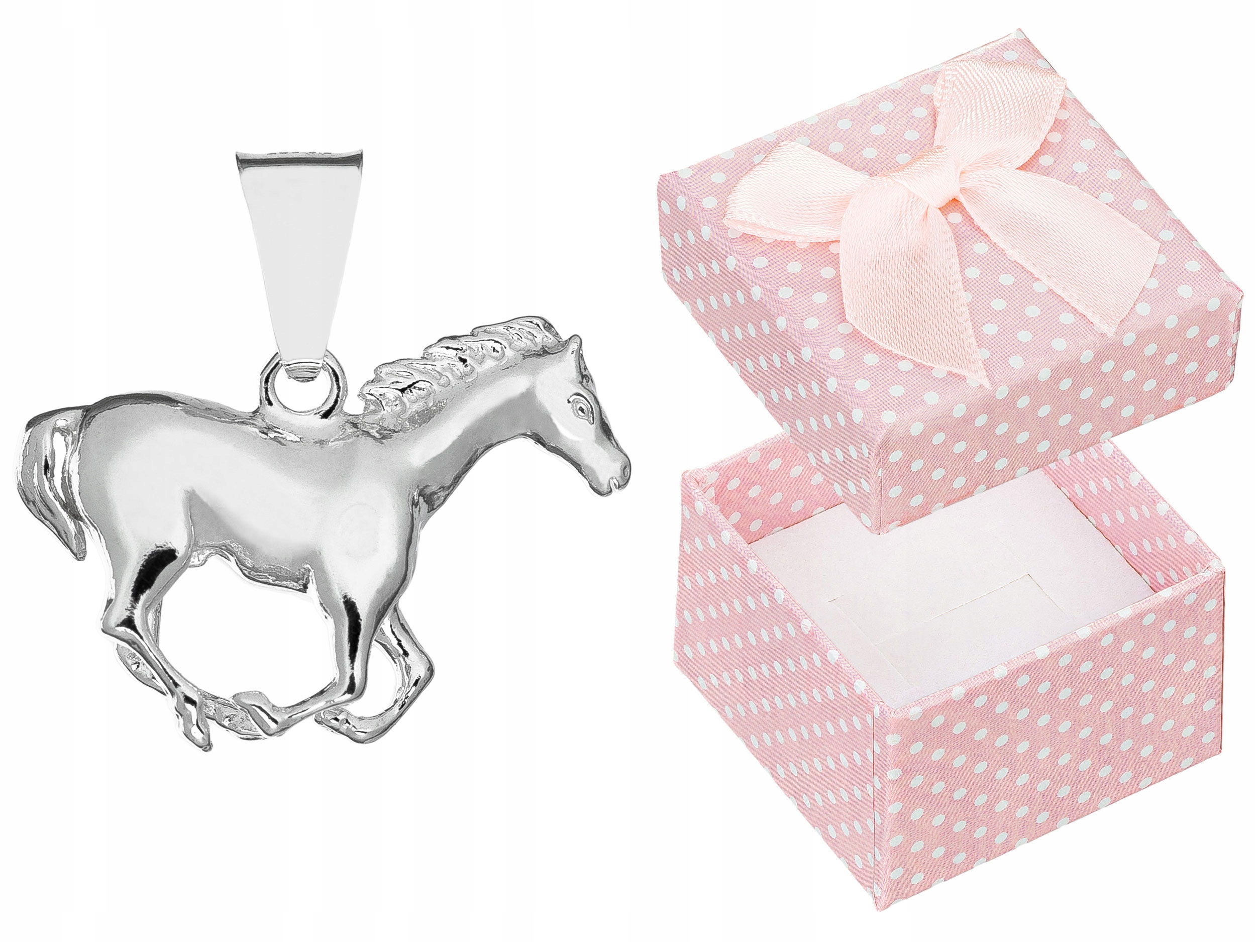 Velký stříbrný Přívěsek Kůň Velký přívěsek Stříbrný koník Stříbro 925